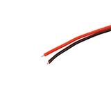 Кабель питания 24AWG(0,2мм²), медь, красно-черный