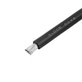 Провід монтажний, 8AWG (8.3 мм2), луджена мідь, чорний