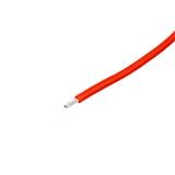 Провід монтажний, 20AWG (0,5 мм²), луджена мідь, гнучкий, червоний