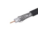 Коаксиальный кабель F660BEF RG-6U 75 Ом, чёрный