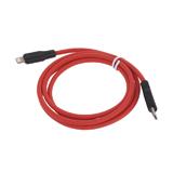 Кабель hoco X21 Plus PD20W USB type-C - Lightning красный 1м