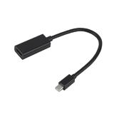 Конвертер штекер mini DisplayPort - гнездо HDMI, черный