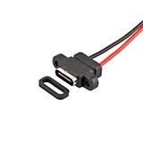 Гніздо USB Type-C 2pin на корпус