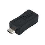 Переходник шт.micro USB- гнездо mini USB