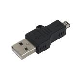 Переходник шт.USB A - шт.miniUSB-4M