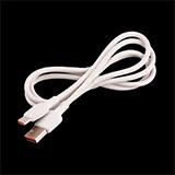 Кабель Borofone BX93 USB A - Type-C 100W, білий, 1м
