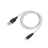 Кабель hoco X21 Plus USB А - miсroUSB, білий, 1м