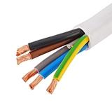 Кабель живлення в подвійній ізоляції ПВС 5x6мм², мідь