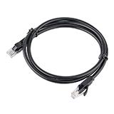 Патч-корд  UGREEN RJ45 Cat.6 1000Mbps 1м, чёрный