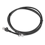 Патч-корд RJ45 Cat.6, 1,5 м, чёрный