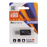 USB флешка Mibrand Cougar 32Гб, чорна