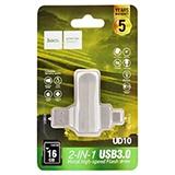 USB флешка Hoco UD10 16Гб, срібляста