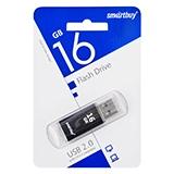 USB флешка Smartbuy V-Cut series 16Гб, чорна