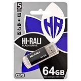 USB флешка Hi-Rali 64Гб Corsair series, чорна