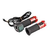Ручка газу для електровелосипеда 12-72V, червона