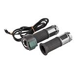 Ручка газу для електровелосипеда 12-72V, сіра