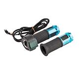 Ручка газу для електровелосипеда 12-72V, синя