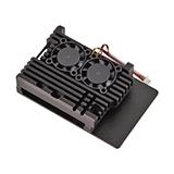 Радіатор для Raspberry Pi 5 з вентиляторами та комлектом кріплення