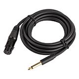 Кабель Ugreen AV131 штекер JACK 2C - гніздо XLR, 3м