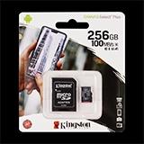Карта пам’яті KINGSTON microSDXC 256GB + адаптер SD
