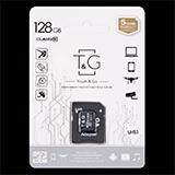 Карта памяти T&G microSDHC 128GB + адаптер SD