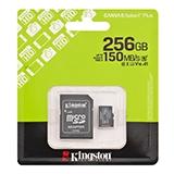 Карта пам’яті KINGSTON microSDXC 256GB + адаптер SD