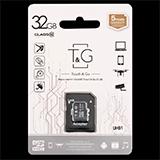Карта пам’яті T&G microSDHC 32GB + адаптер SD