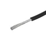 Провід монтажний, 10AWG (5,2 мм²), луджена мідь, гнучкий, чорний